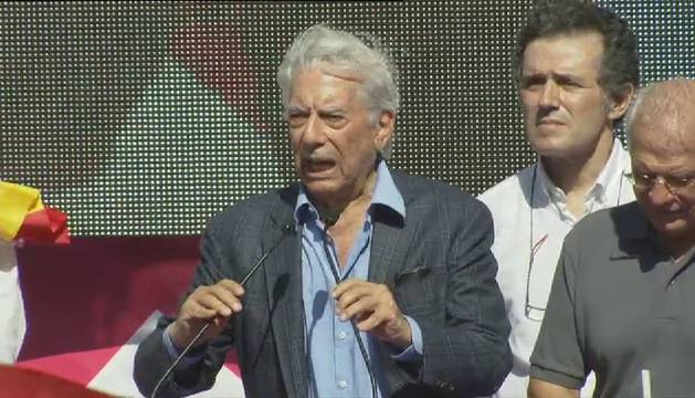 Vargas Llosa: "El independentismo no va a destruir la legalidad de España"