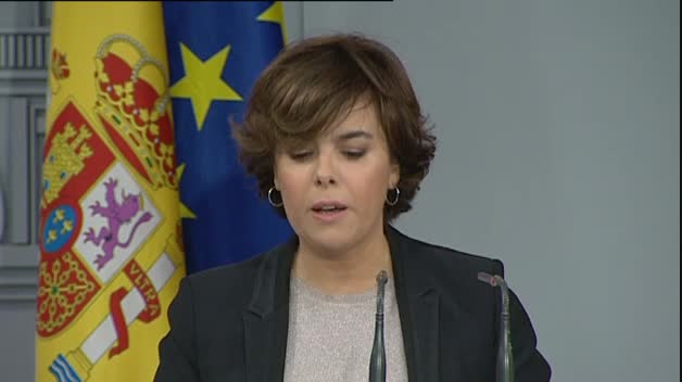 Sáenz de Santamaría: "No era tan difícil decir sí o no"