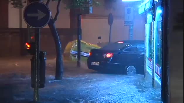 Inundaciones en Jerez