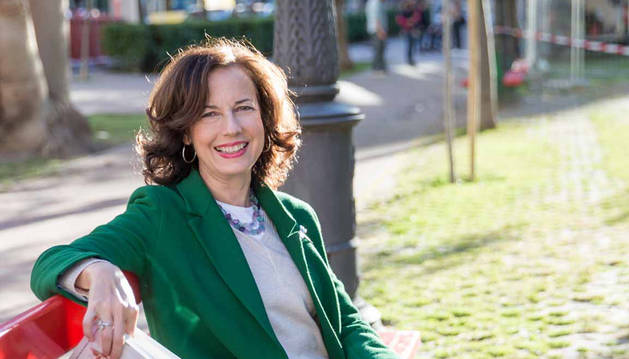 Rosa Blasco, autora de El sanatorio de la Provenza, vuelve a Tudela este lunes para presentar su novela.
