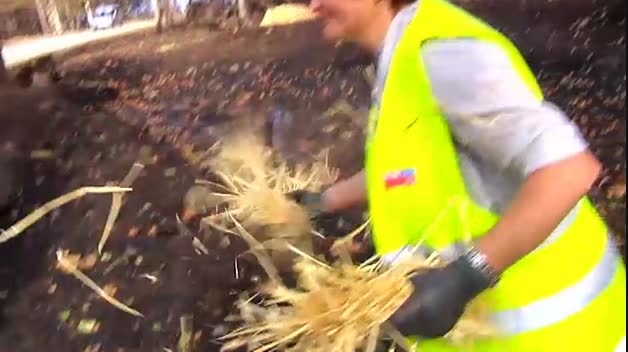 Apagado el fuego en Galicia, se teme que las lluvias arrastren ceniza al mar