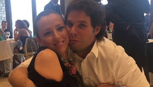 Rachel Maestu y su marido, Roberto Goroskieta, posan felices.