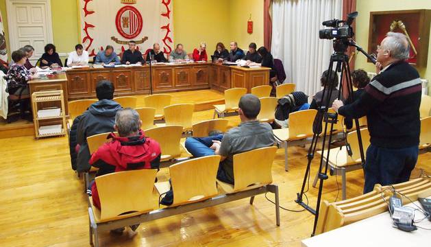 A partir de ahora, las sesiones plenarias del Ayuntamiento de Sangüesa se podrán seguir también desde la página web municipal, pinchando en el icono 'Plenos en directo'.