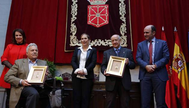 Entrega de la Medalla de Oro de Navarra