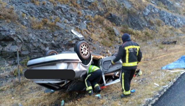 Accidente en la A-15