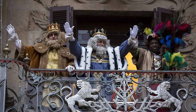 Cabalgata de los Reyes Magos de Pamplona 2018
