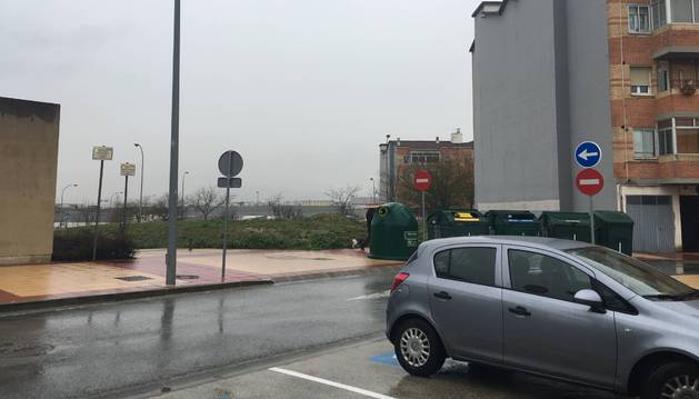 El solar donde se ha previsto el primer bloque de viviendas promovido pro una cooperativa de viviendas en cesión de uso.