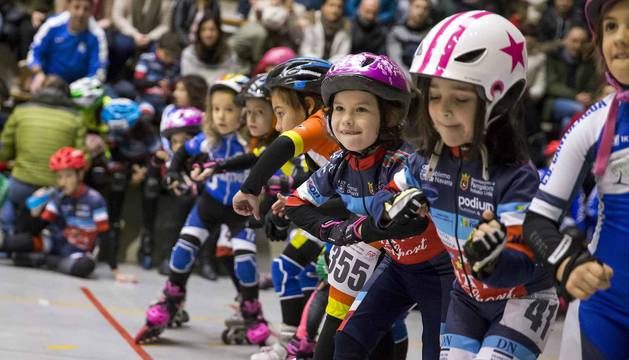 Más de 300 patinadores se dan cita en Ansoáin