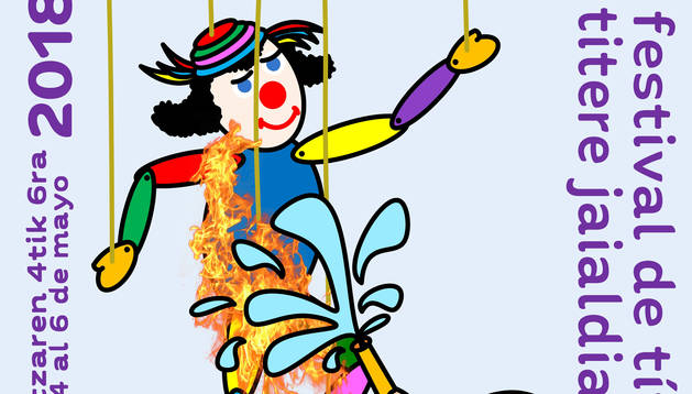 '&iexcl;El Festival est&aacute; que arde!', de Eusebio Medina, anunciar&aacute; el Festival de T&iacute;teres de Bara&ntilde;&aacute;in