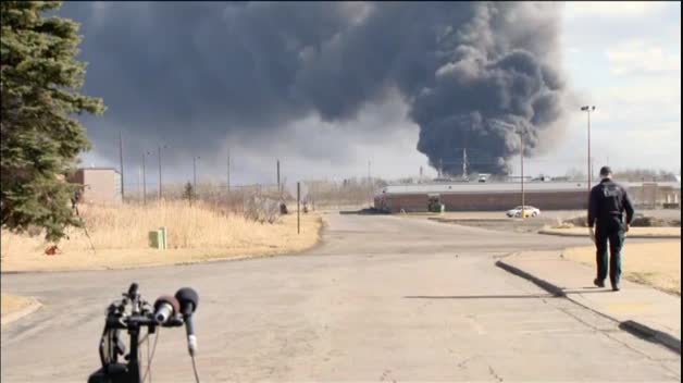 Explosión en una refinería en Wisconsin