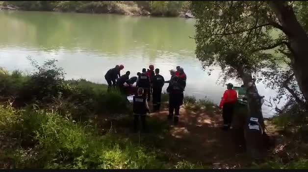Aparece un cadáver en el Ebro en Sartaguda