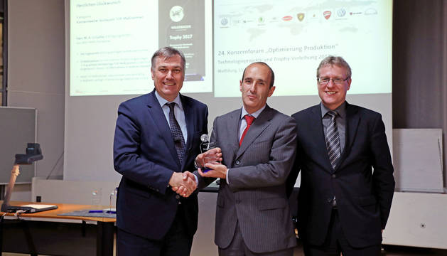 Volkswagen Navarra gana el “Premio de Intercambio de Ideas de Mejora 2017”