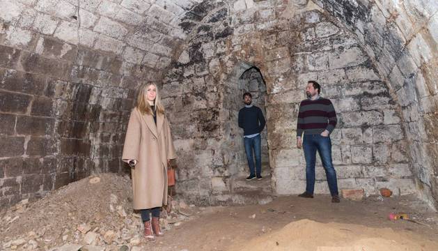 Imagen de la bodega que se convertirá en sala multiusos para acoger diversos eventos.