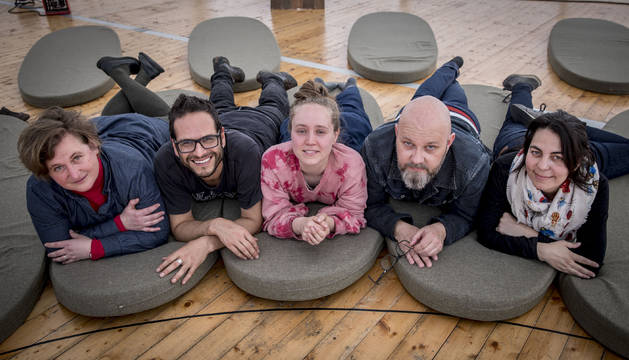 Izquierda a derecha: Vera Maeder, Eduardo Bonito, Emma-Cecilia Ajanki, Jacob Langaa-Sennek y Marga Socias.