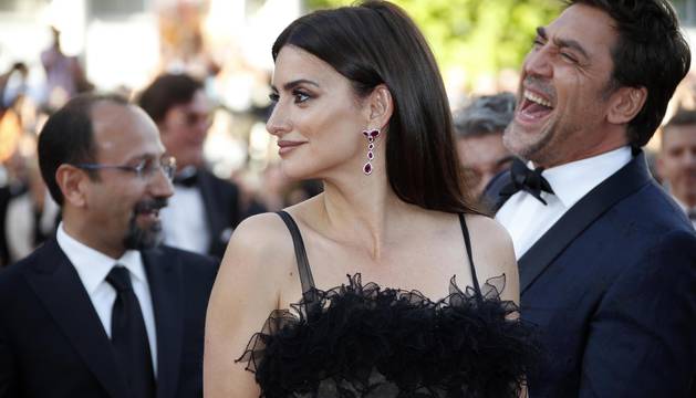 Javier Bardem y Penélope Cruz estrenan 'Todos lo saben' en Cannes