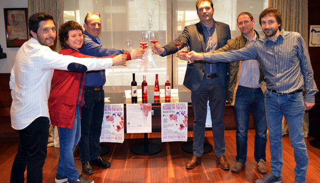 San Martín de Unx brindará por los 20 años del Día del Rosado