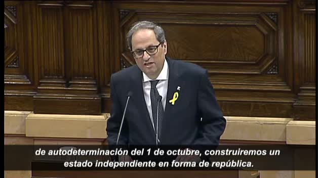 Quim Torra defiende una república "donde todos gocen de la plenitud de derechos"
