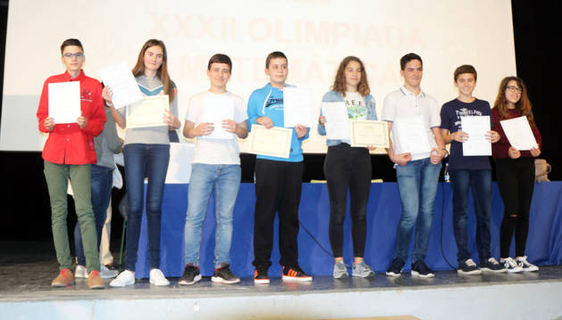 Pablo Asiain y Andrea Urdánoz ganan la Olimpiada Matemática de Navarra