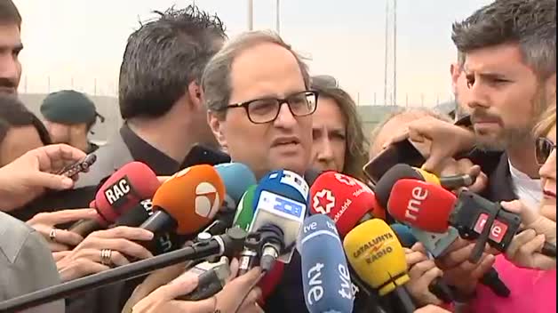 Torra: "Cataluña está esperando a sus políticos honorables"