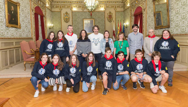 Alumnos del colegio Anunciata de Tudela viajan a una feria de robótica en Tallin