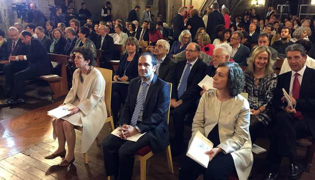 Imágenes de la entrega del Premio Príncipe de Viana de la Cultura 2018
