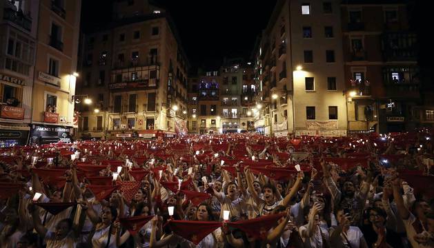 Fotos del 'Pobre de mí' que despide los Sanfermines 2018