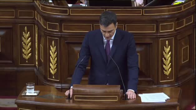 Pedro Sánchez presenta su plan de gobierno en el Congreso
