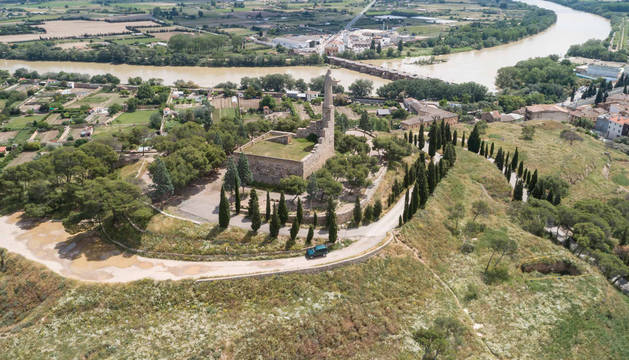 Tudela da inicio a las obras de mejora del cerro de Santa Bárbara