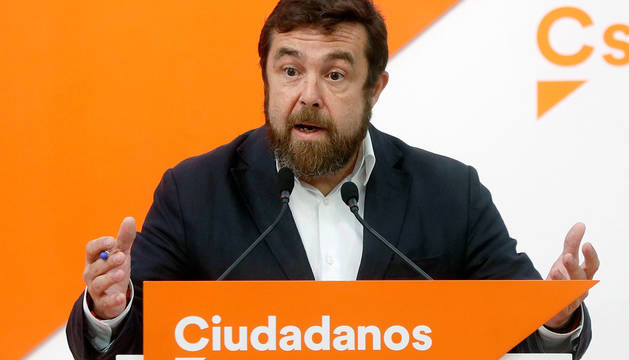 El secretario general del grupo parlamentario de Ciudadanos en el Congreso, Miguel Gutiérrez.