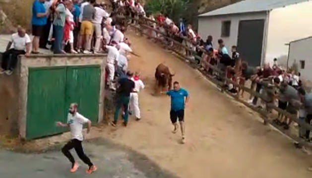 Primer encierro del Pilón de Falces 2018