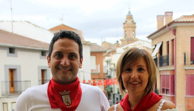 Fotos del chupinazo de Lerín | 14 de agosto de 2018