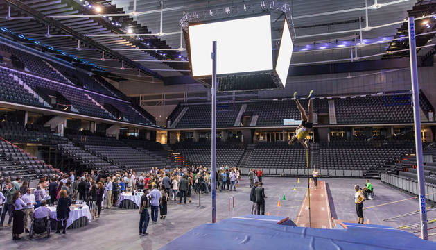 La empresa de selección de personal festejó este martes su 25 aniversario; su celebración fue el primer acto del Arena.