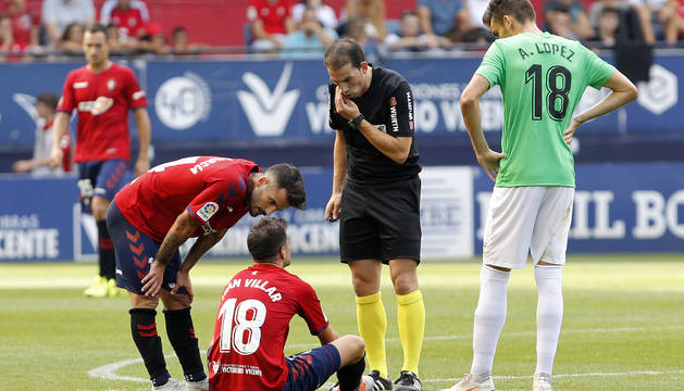 Juan Villar se retiró del campo el 8 de septiembre por unas molestias musculares de las que no se ha recuperado.