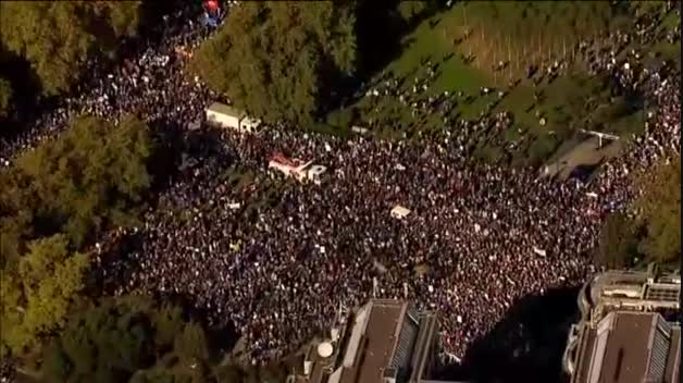 Miles de personas piden en Londres un segundo referéndum sobre el Brexit