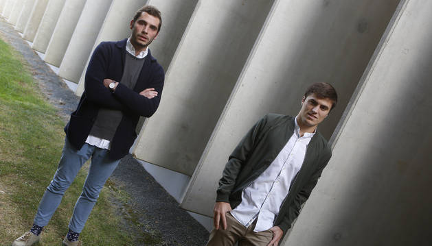 Yago Vaillo y Jorge De Ulibarri compatibilizan su tiempo entre sacar adelante su carrera de Arquitectura y potenciar su faceta emprendedora.