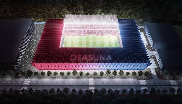 Proyecto de reforma de El Sadar - 'Rojo-Azul. Vaíllo. ACR'