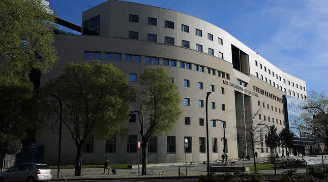 Sede del Palacio de Justicia de Pamplona.