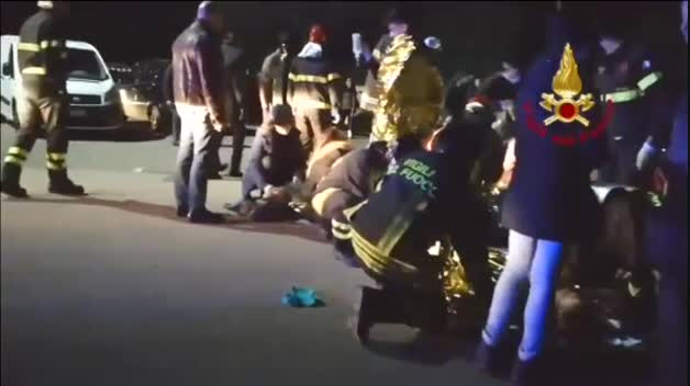 Estampida mortal en una discoteca italiana
