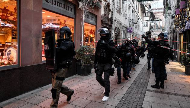 Tiroteo en el centro de Estrasburgo