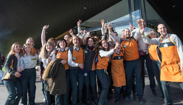Imágenes del sorteo del Gordo de la Lotería de Navidad 2018 en Navarra