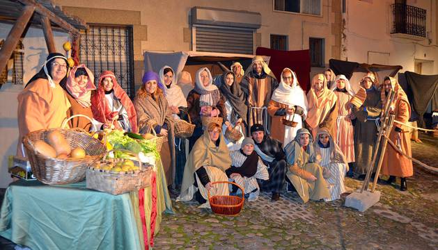 Todas las fotos del belén viviente de San Adrián 2018
