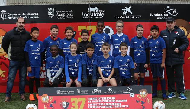 Fotos de los equipos del XXXVI Torneo Interescolar Fundación Osasuna