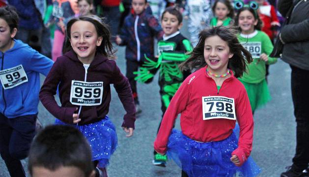 Fotos de la San Silvestre de Burlada