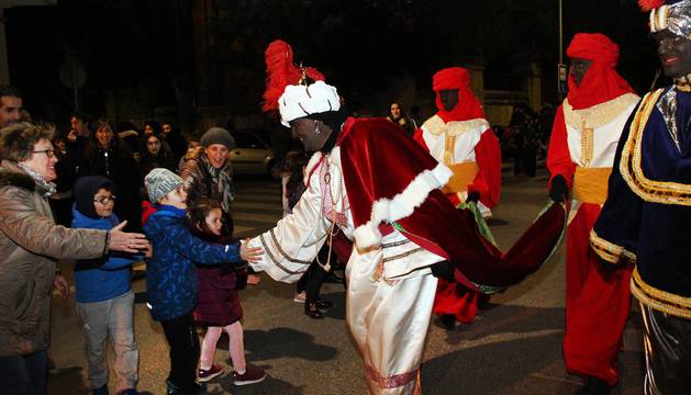 Cabalgata de los Reyes Magos en Sangüesa