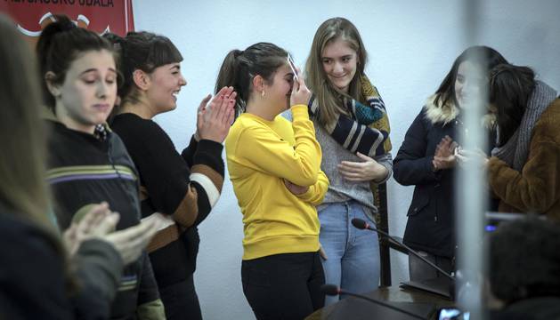 Reyes y reinas entre los quintos que cumplen 18 en Alsasua