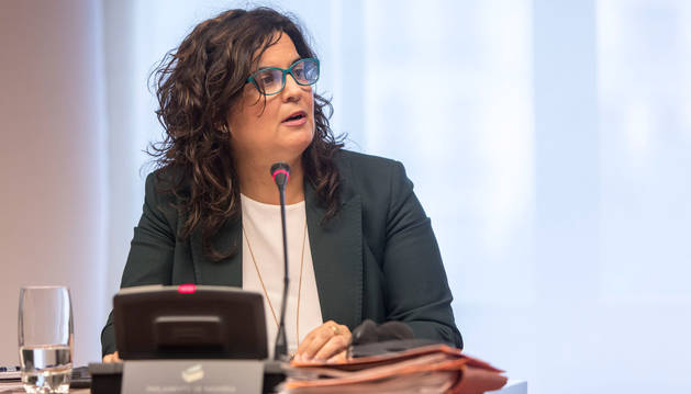foto de La portavoz de UPN en la Comisión de Derechos Sociales del Parlamento de Navarra, Maribel García Malo