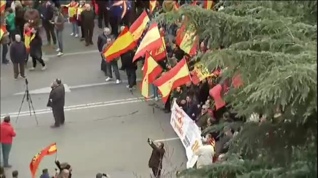 Manifestación por la unidad de España en Madrid