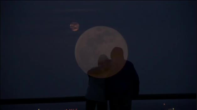 Impresionantes imágenes de la superluna de nieve