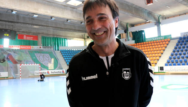 Entrevista a Imanol Arregui, entrenador de Osasuna Magna