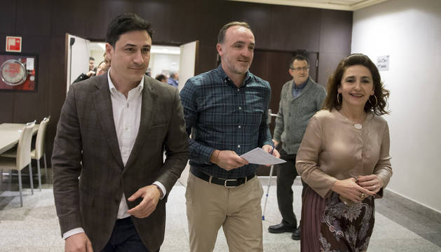 Javier Esparza: “Vamos juntos porque no podemos perder un voto”